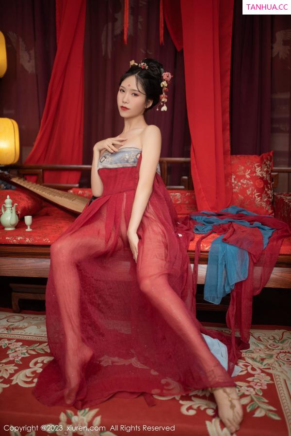 陈若依 抖娘利世 [XiuRen]高清写真图 2023.01.18 No.6154 利世 古装美腿第30张图片
